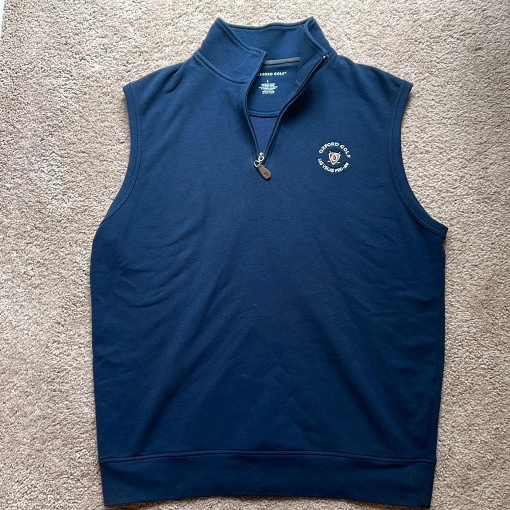 Oxford golf vest